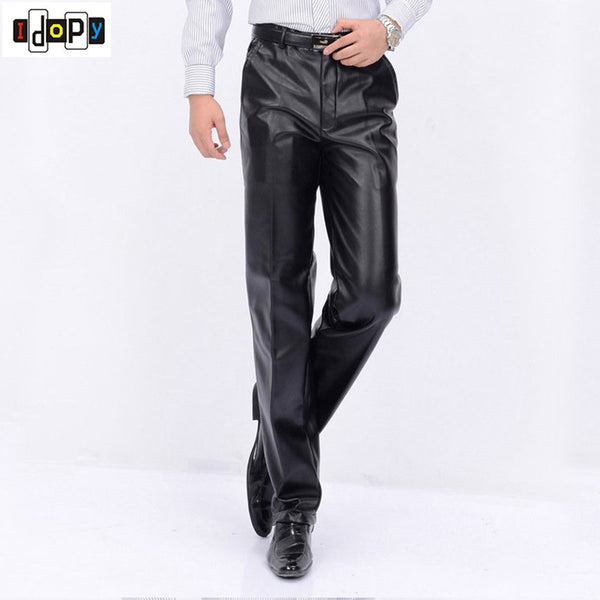 loose leather pants