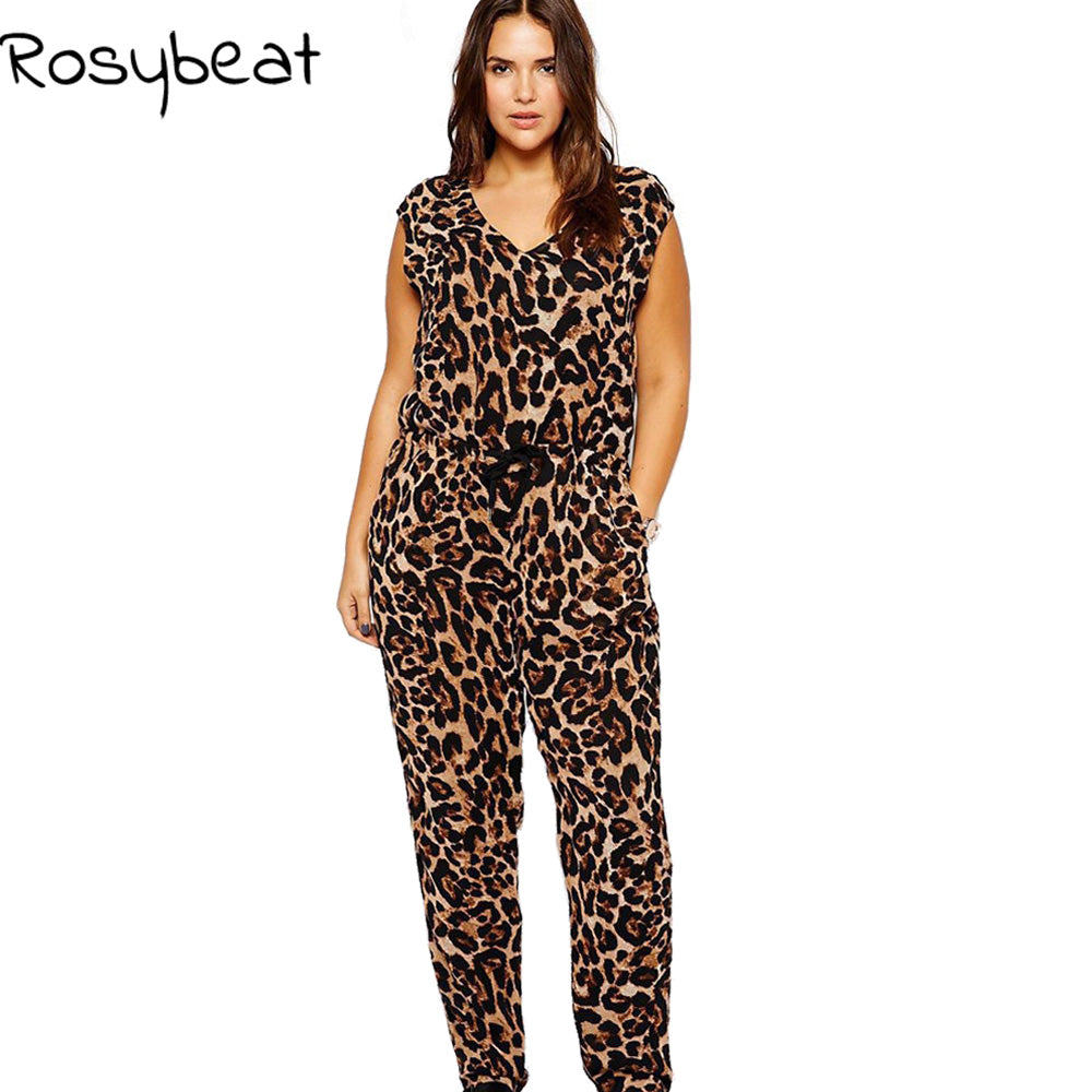 name it jumpsuit leopard