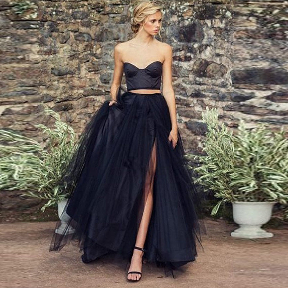 long tutu dress