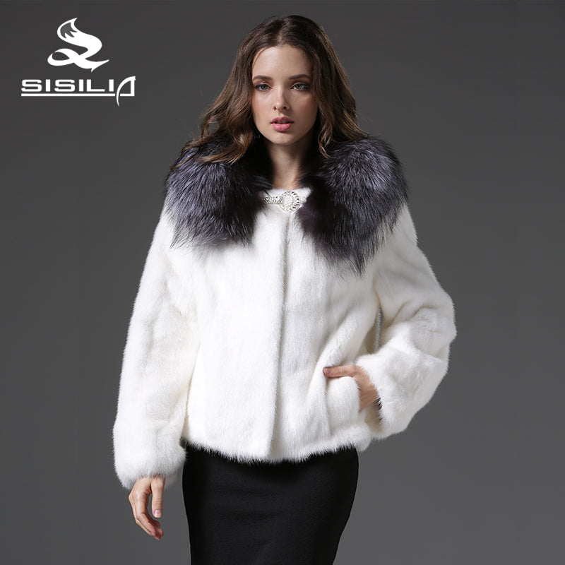 sable fur collar