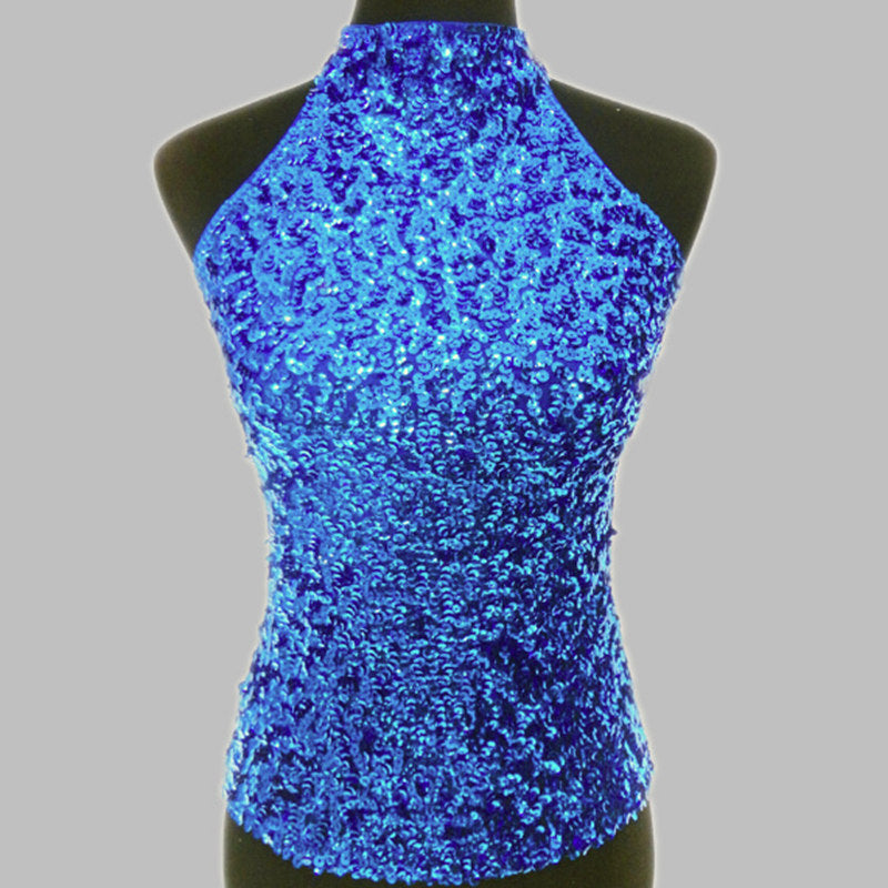 womens shimmer top