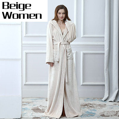 womens long dressing gown