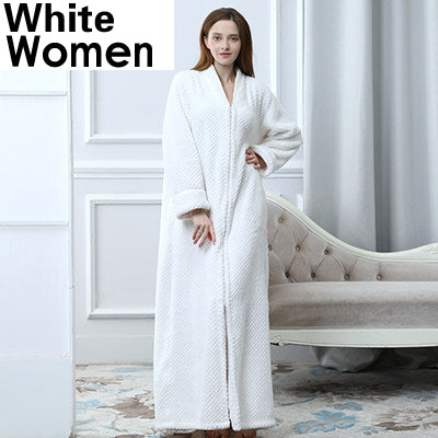 plus size long dressing gown