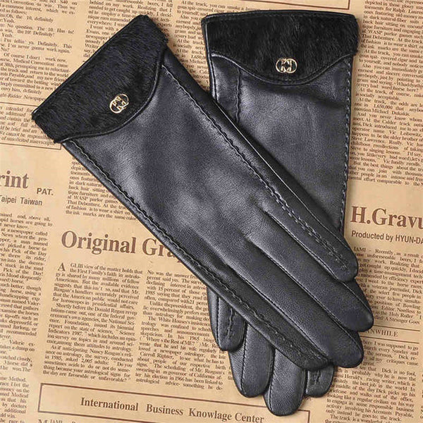 fleece lined gloves womens