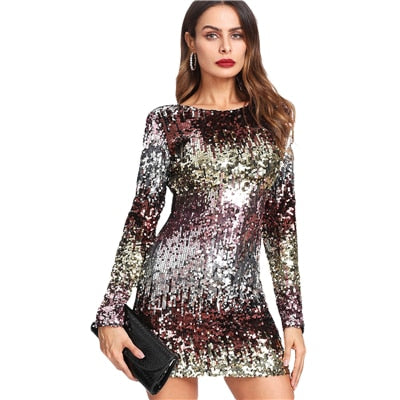 sequin dress 2018