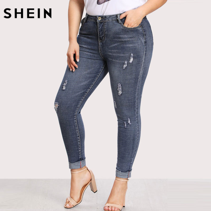 shein plus size jeans