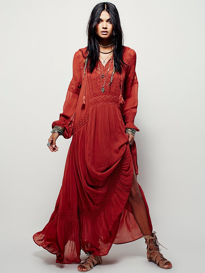 bohemian maxi dress uk