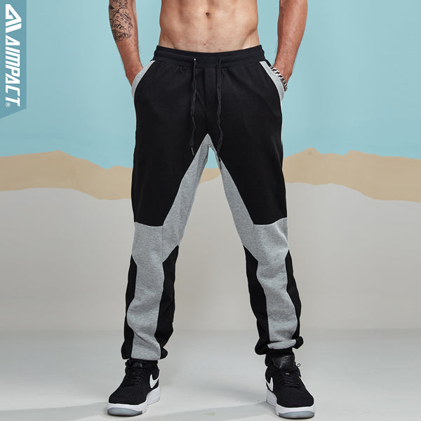 fitted track pants mens