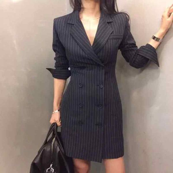 long sleeve work dress