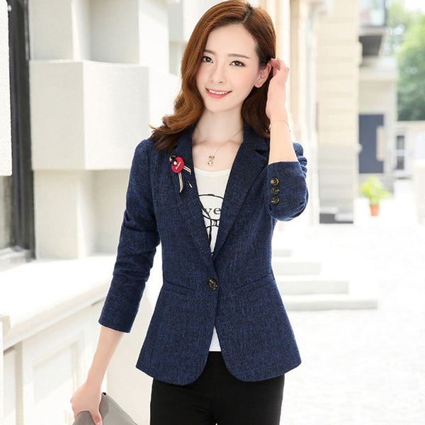 short blazer for ladies