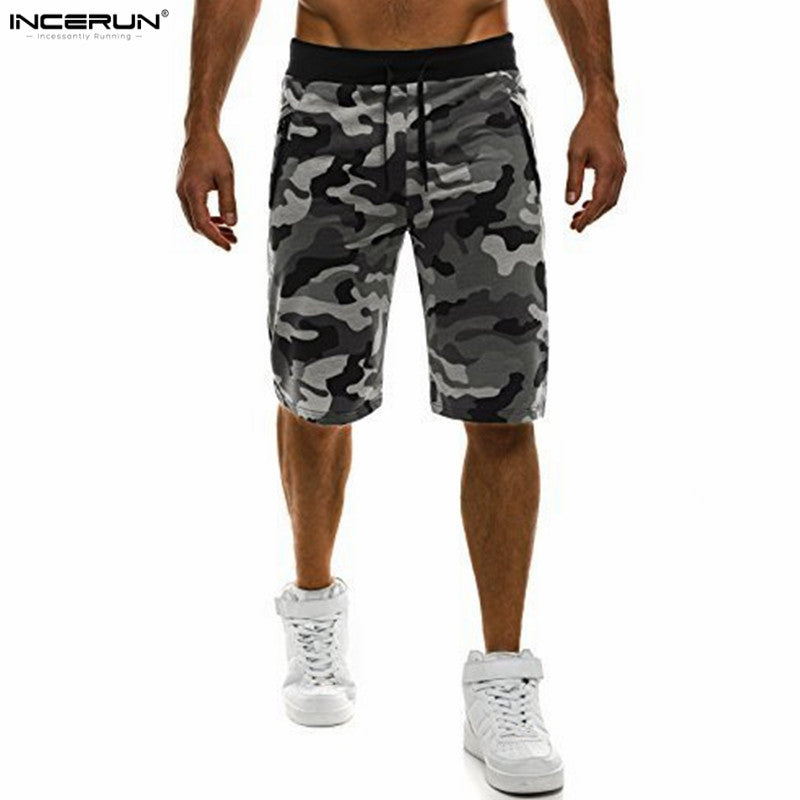 camouflage short pants