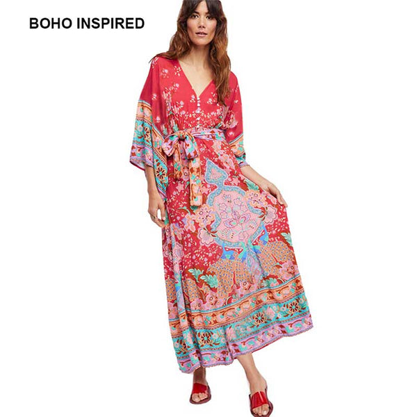 floral print kimono dress