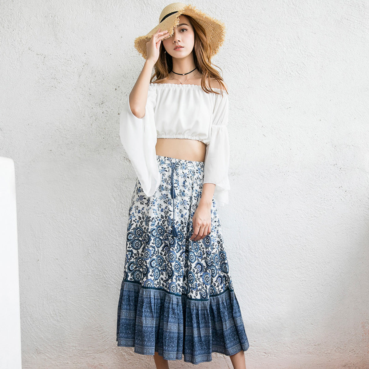 midi beach skirt