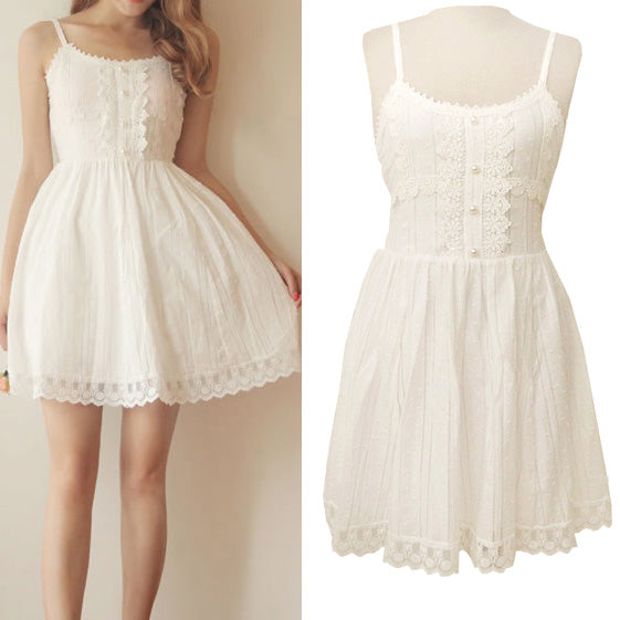 lace up summer dress