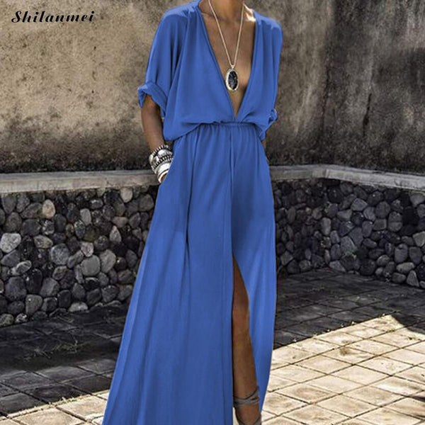 plus maxi shirt dress