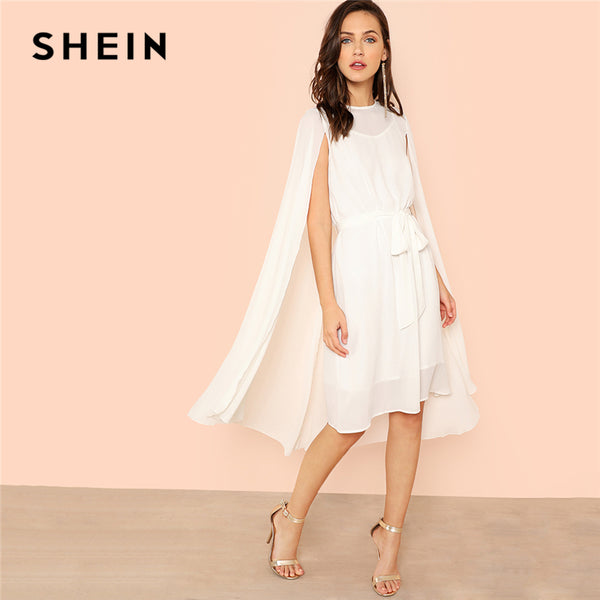 shein white dresses