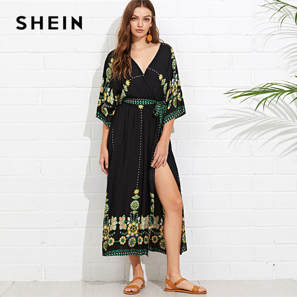 shein tribal dress