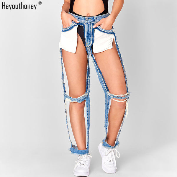 really ripped jeans for girls