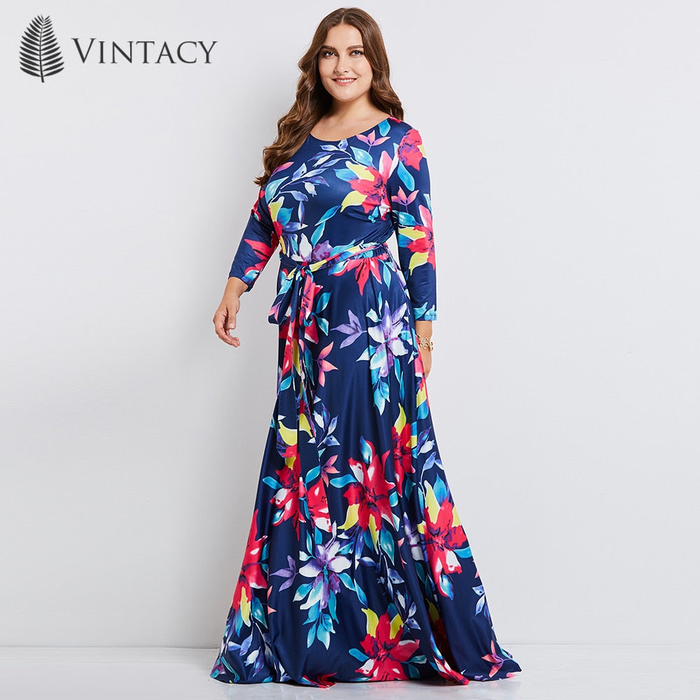 Plus Size Floral Maxi Dress Philippines