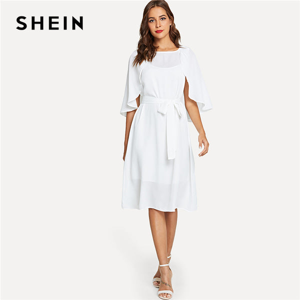 shein white dresses
