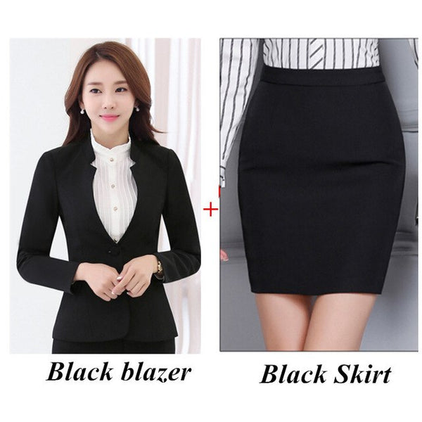 ladies formal skirt suits