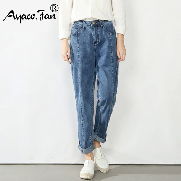 baggy cuffed jeans