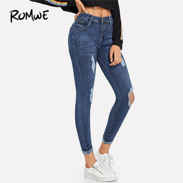 romwe jeans
