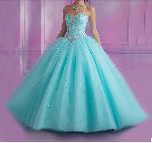 light blue 15 dress