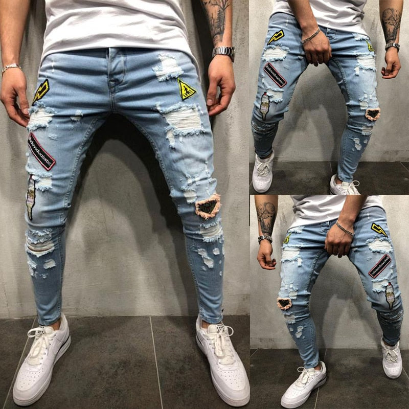 pencil jeans for men