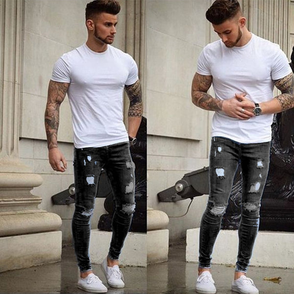 mens slim fit skinny jeans