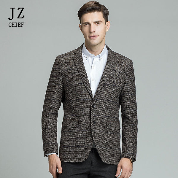 casual wool blazer