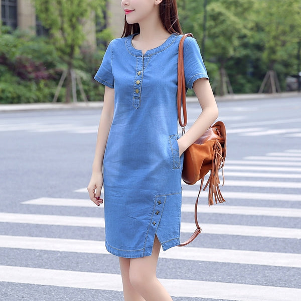 midi dress with shirt