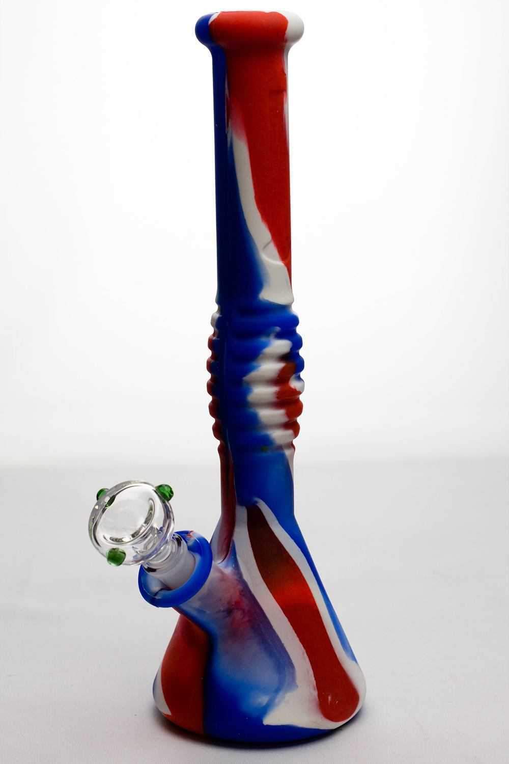 12" Skinny Tube Silicone Bong/Bubbler For Sale | Free Canada Shipping