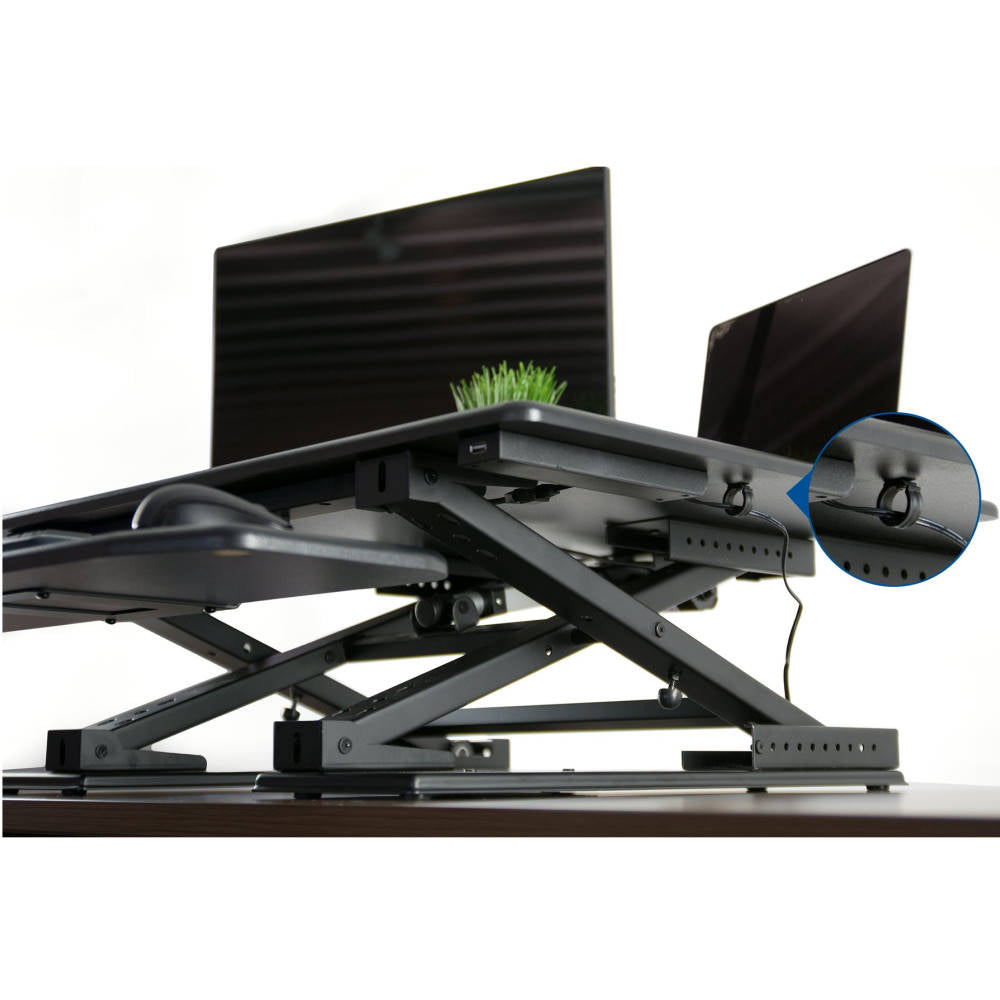 vivo height adjustable standing desk converter