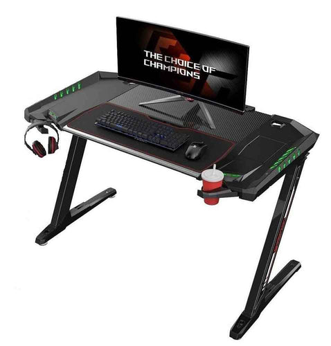 Eureka Ergonomic Z60 Gaming Desk with RGB Lights – Ergo Standing Desks