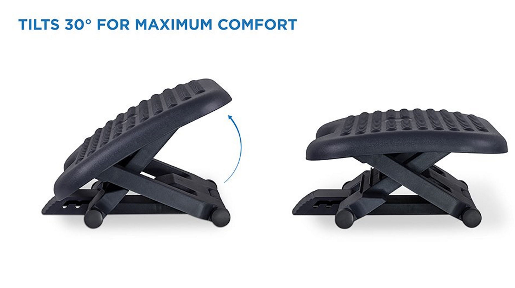 Mount-It! Ergonomic Footrest for Office or Home | Under Desk Tilting  Footrest | Adjustable Desk Foot Rest with Massaging Surface and 3 Tilt  Positions