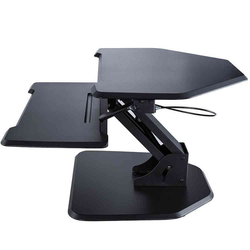 adjustable standing desk converter corner