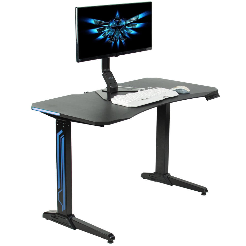  Height Adjustable Standing Gaming Desk for Small Room