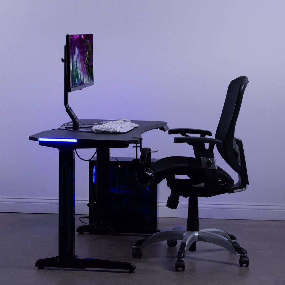 ergonomic What Is A Good Height For A Gaming Desk for Streamer