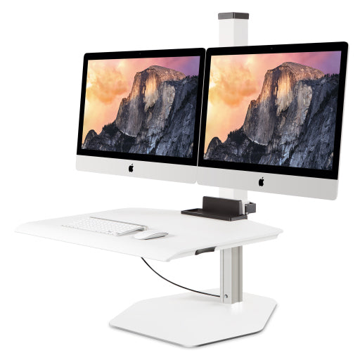 imac dual monitor setup