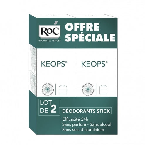 RoC KEOPS Stick -2 x 40ml – The French Cosmetics Club