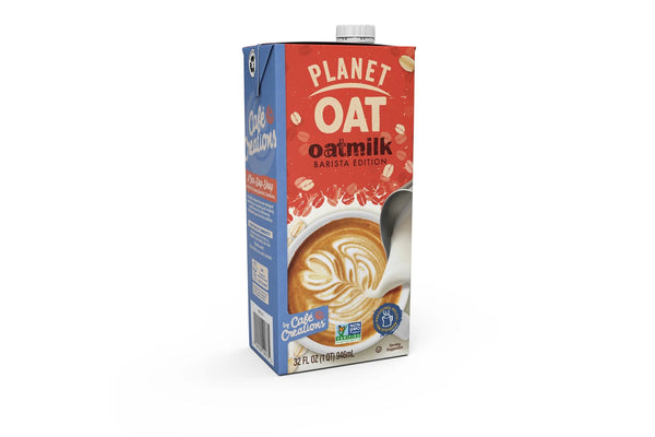 Oatly Original Barista Edition Oat Milk Bulk Pack - 96 ounces total - 3  Individually Sealed 32 ounce Cartons - Perfect foaming for Lattes -  Measuring