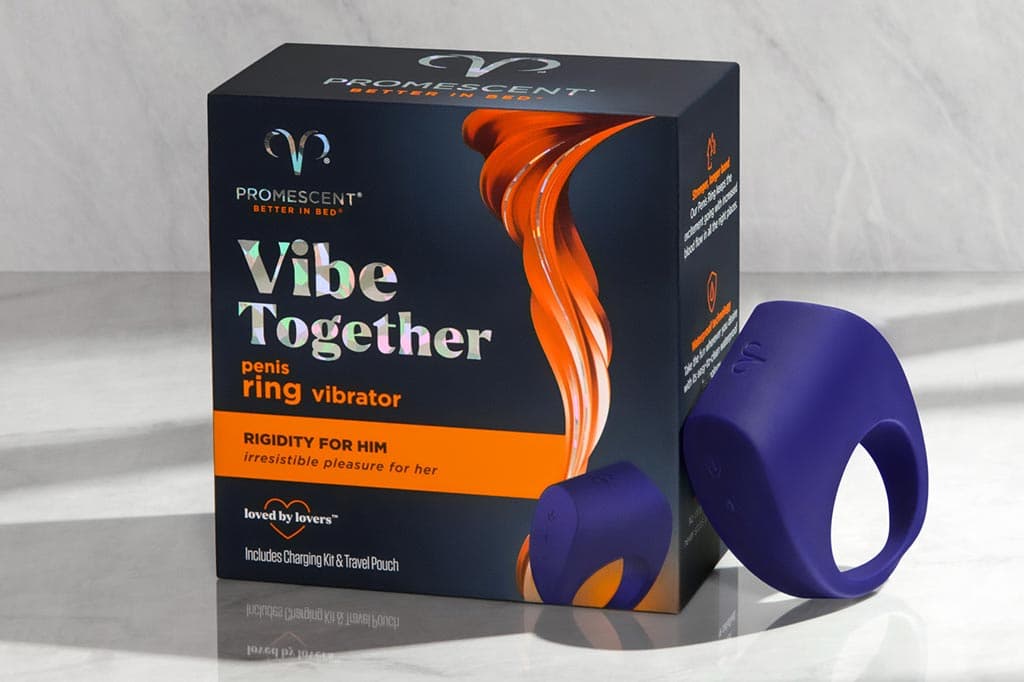 Promescent Vibrating Penis Ring Package and Product