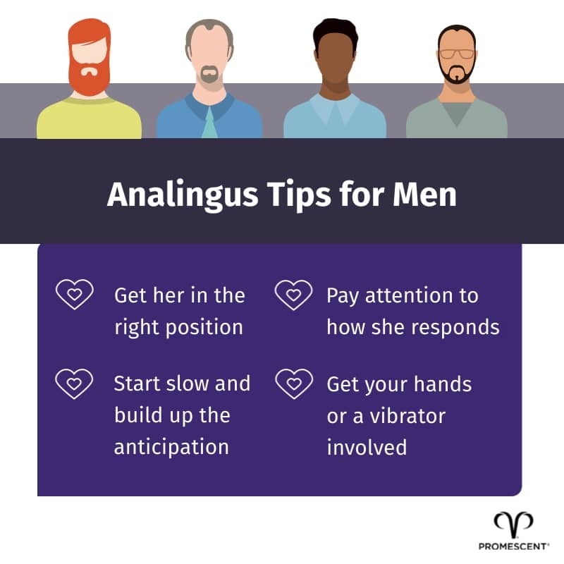 Analingus tips for men to try on women