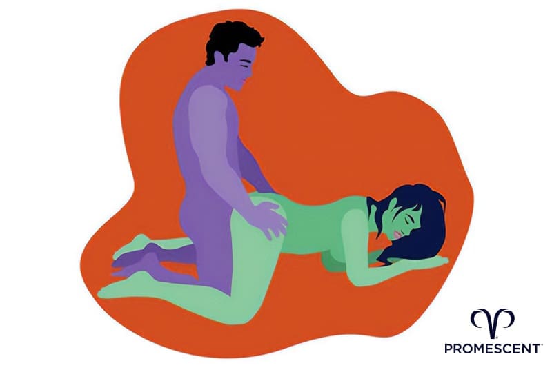 Doggy style sex position for g-spot stimulation