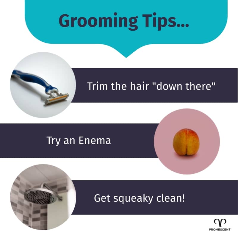 Grooming tips for playing with the male g-spot(or p-spot)