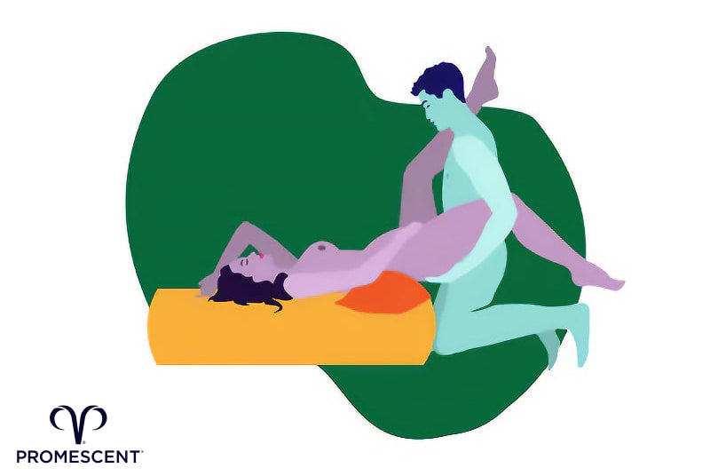 Legs over the shoulders sex position to make your boyfriend better in bed