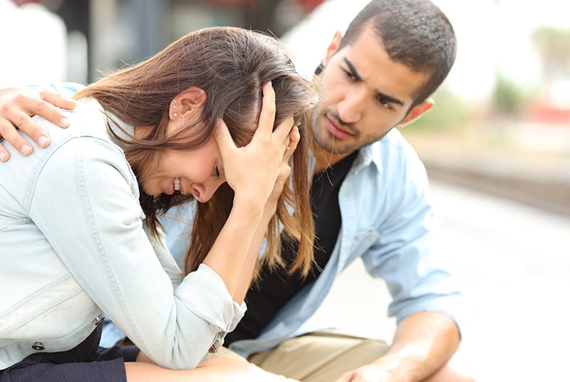 Guy in freind zone is the shoulder to cry on