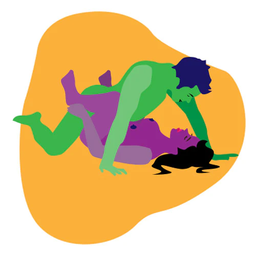 Non penetrative missionary sex position