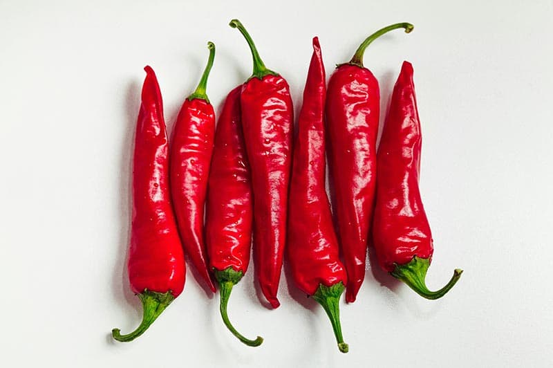 red peppers